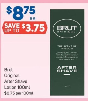 Foodland Brut Original After Shave Lotion 100ml offer