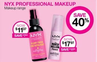 Priceline Nyx Professional Makeup offer