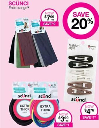 Priceline Scünci offer