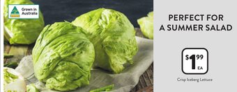 Foodworks Crisp Iceberg Lettuce offer