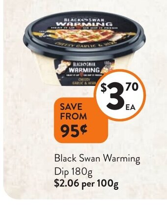 Foodworks Black Swan Warming Dip 180g offer