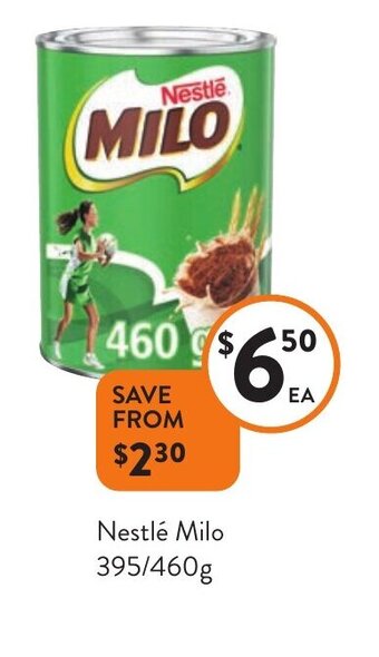 Foodworks Nestle Milo offer