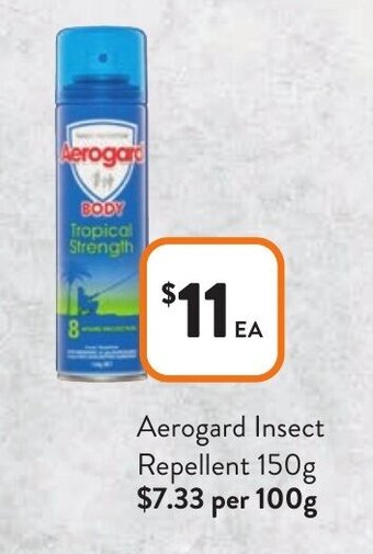Foodworks Aerogard Insect Repellent 150g offer