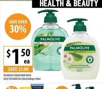 Supabarn Palmolive Liquid Hand Wash offer