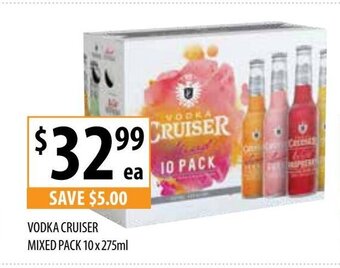 Vodka Cruiser Mixed Pack
