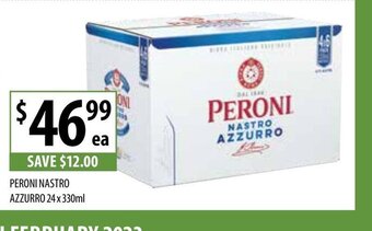 Supabarn Peroni Nastro Azzurro offer