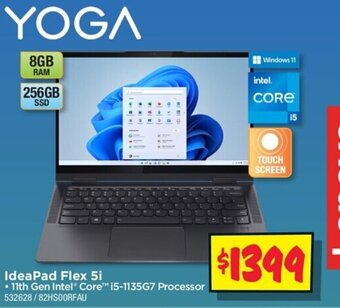 JB Hi-Fi Ideapad Flex 5i offer