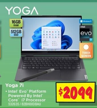 JB Hi-Fi Yoga 7i offer