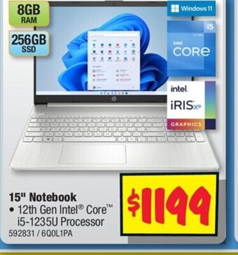 15" Notebook