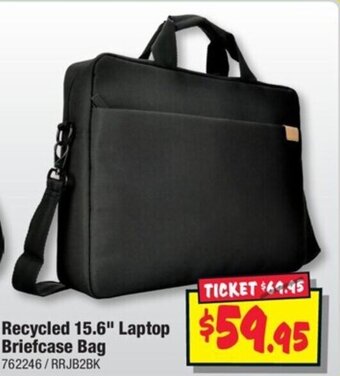JB Hi-Fi Recycled 15.6" Laptop Briefcase Bag offer