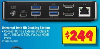 JB Hi-Fi Universal Twin HD Docking Station offer