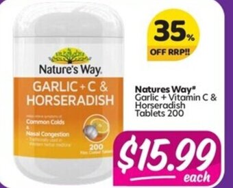 Your Discount Chemist Natures way offer