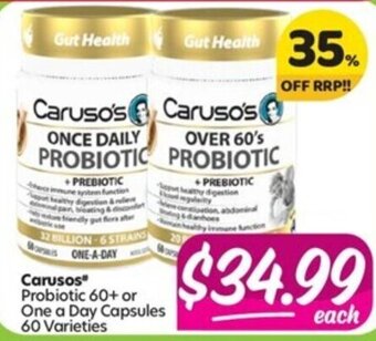 Your Discount Chemist Carusos offer