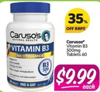 Your Discount Chemist Carusos offer
