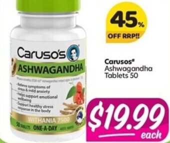Your Discount Chemist Carusos offer