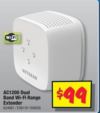 JB Hi-Fi AC1200 Dual Band Wi-Fi Range Extender offer
