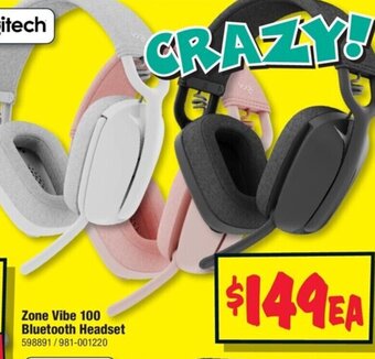 Zone Vibe 100 Bluetooth Headset
