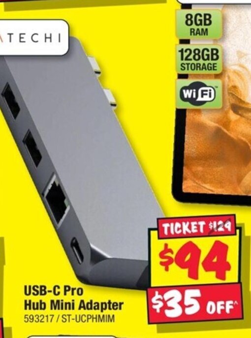 USBC Pro Hub Mini Adapter offer at JB HiFi