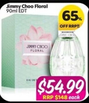 Your Discount Chemist Jimmy choo floral offer