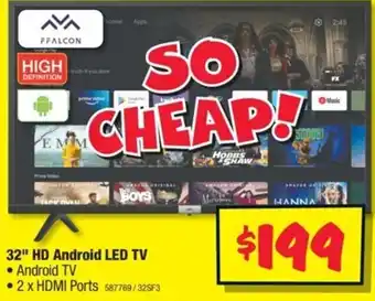 32" HD Android LED TV