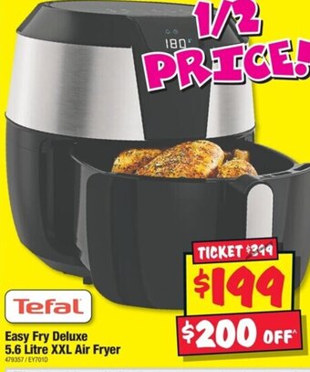 JB Hi-Fi Easy Fry Deluxe 5.6 Litre XXL Air Fryer offer