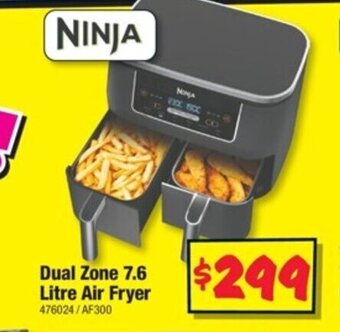 JB Hi-Fi Dual Zone 7.6 Litre Air Fryer offer