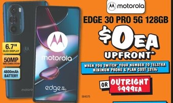 JB Hi-Fi Edge 30 Pro 5G 128GB offer