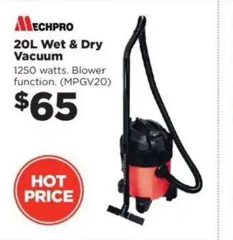 Repco 20L Wet & Dry Vacuum offer