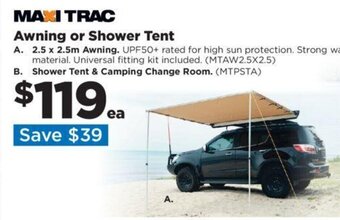 Repco 2.5 x 2.5m Awning offer