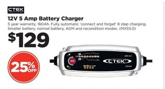 Repco 12V 5 Amp Battery Charger offer