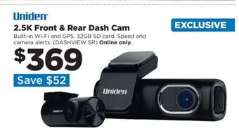 Repco 2.5K Front & Rear Dash Cam offer