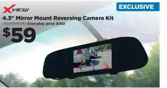 Repco 4.3" Mirror Mounth Reversing Camera Kit offer
