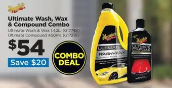 Repco Ultimate Wash, Wax & Compound Combo offer