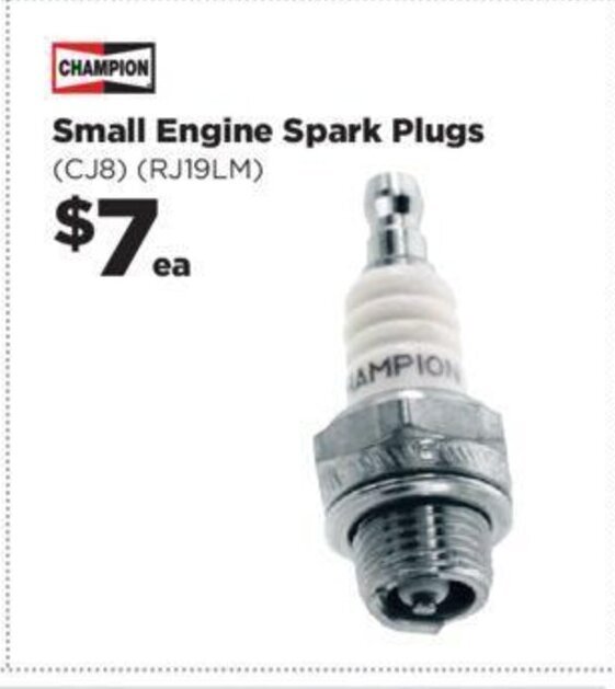 Small Engine Spark Plugs offer at Repco