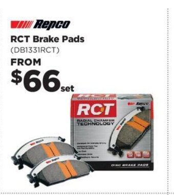 Repco RCT Brake Pads offer