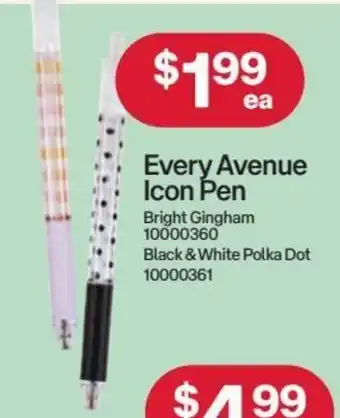 Australia Post Every Avenue Icon Pen offer