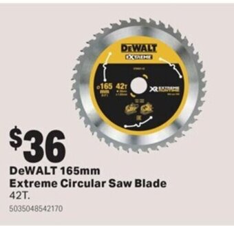 Dewalt 165mm Extreme Circular Saw Blade
