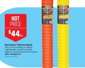 Mitre 10 Hurricane Barrier Mesh offer