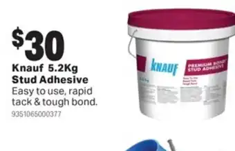 Mitre 10 Knauf 5.2Kg Stud Adhesive offer