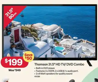 Australia Post Thomson 31.5" HD TV/DVD Combo offer