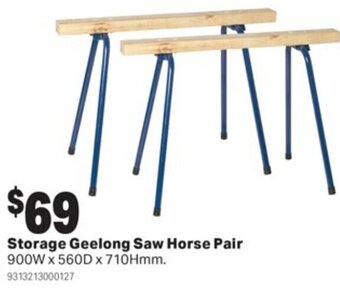 Mitre 10 Storage Geelong Saw Horse Pair offer