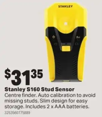 Mitre 10 Stanley S160 Stud Sensor offer