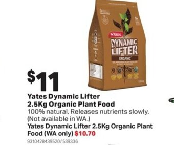 Yates Dynamic Lifter 2.5Kg Organic Plant Food