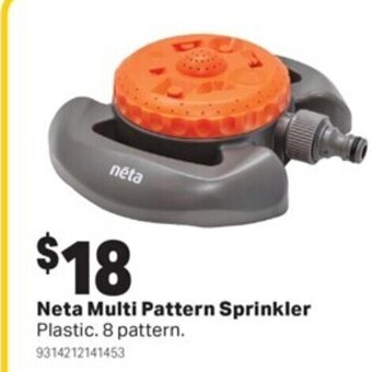 Mitre 10 Neta Multi Pattern Sprinkler offer