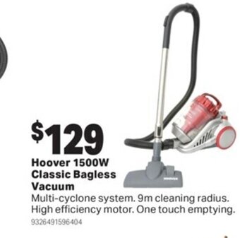 Hoover 1500W classic Bagless Vacuum