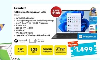 Leader Computers Ultraslim Companion 453 offer