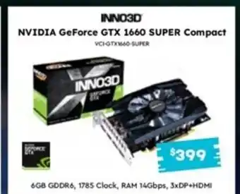 NVIDIA GeForce GTX 1660 Super Compact