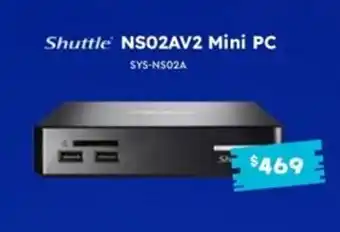 Leader Computers NSO2AV2 Mini PC offer