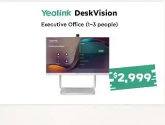 Leader Computers DeskVision Executive Office (1-3 People) offer