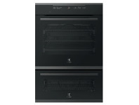 Bing Lee Electrolux 60cm Built-in Pyrolytic Double Oven with Steam offer